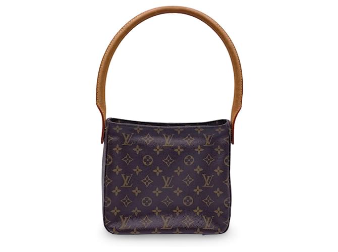 Louis Vuitton Shoulder Bag Looping Brown Cloth  ref.1259790