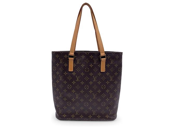 Louis Vuitton Tote Bag Vintage Vavin Brown Cloth  ref.1259791