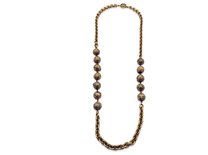 Chanel-Halskette Golden Metall  ref.1259804