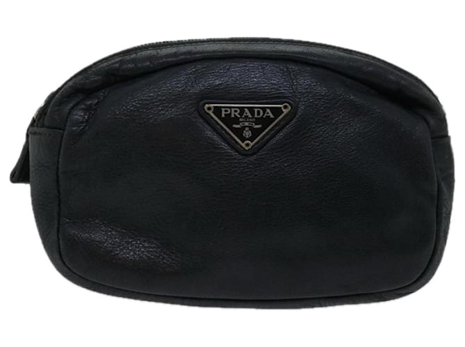 Prada Black Leather  ref.1259866
