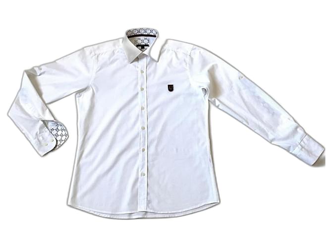 Gucci Camisas Blanco Algodón  ref.1259893