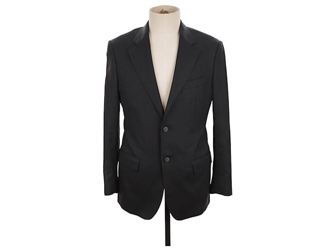 Saint Laurent Wool jacket Black  ref.1259919