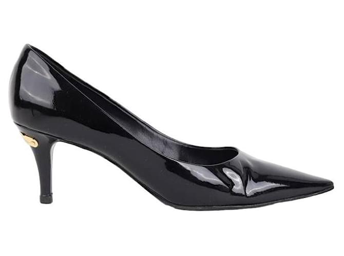 Louis Vuitton patent leather heels Black  ref.1259925