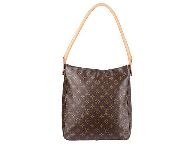 Looping Monograma Louis Vuitton Canvas Speedy 30 Bolsa Marrom