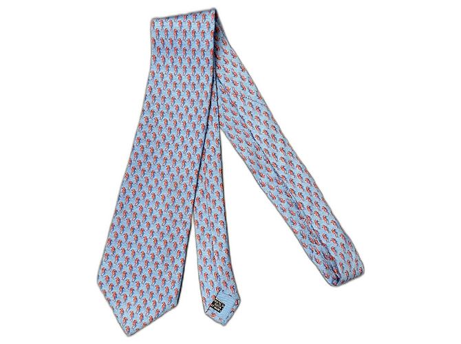 Christian Dior Silk Tie Light Blue