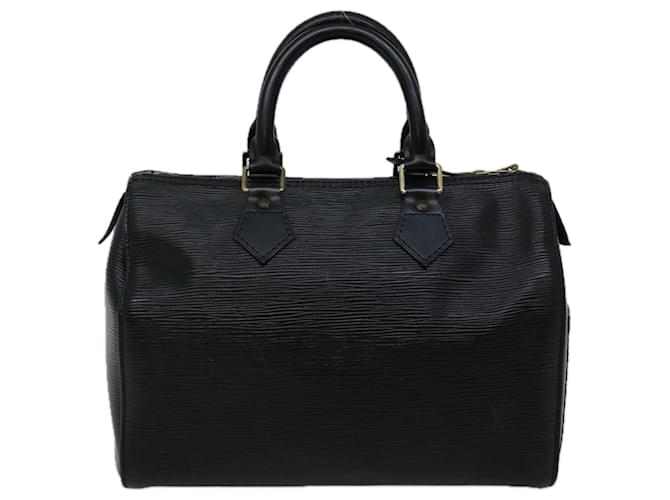 Louis Vuitton Speedy 30 Black Leather  ref.1260010