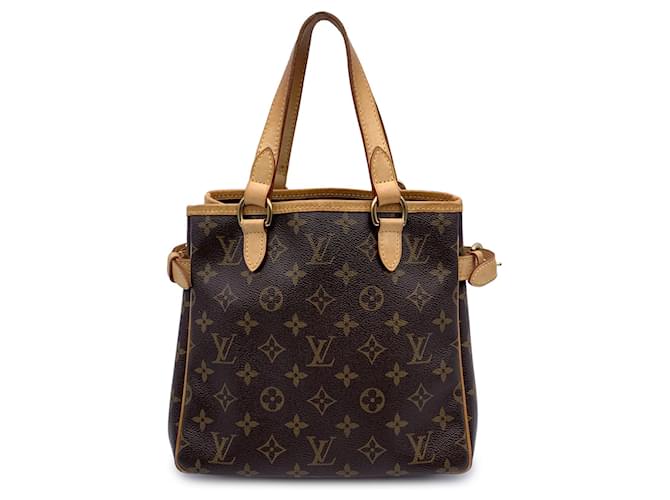 Louis Vuitton Monogram Canvas Batignolles Tote Bag M51156 Brown Cloth  ref.1260065