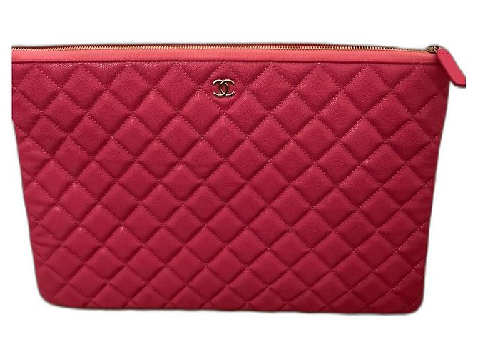 Chanel Pochette Timeless rose shocking