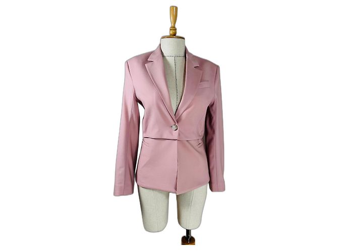 Autre Marque Blazer Eudon Choi de lana rosa