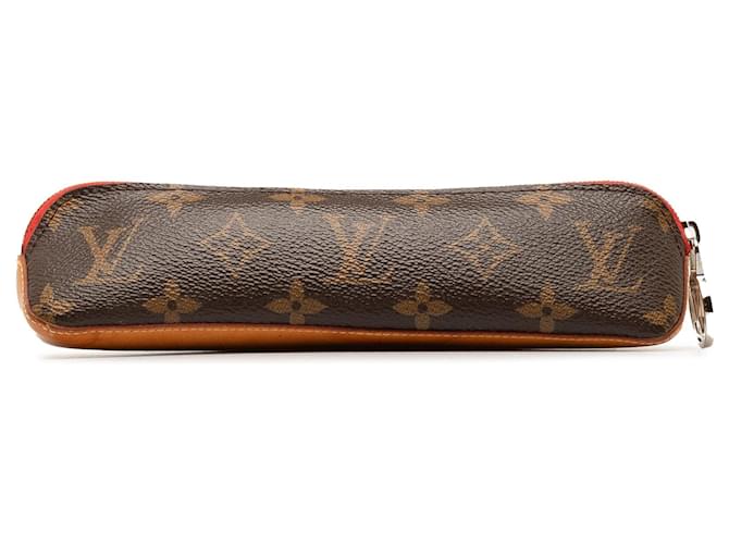 Louis Vuitton Brown Monogram Elizabeth Pencil Case Cloth  ref.1260230