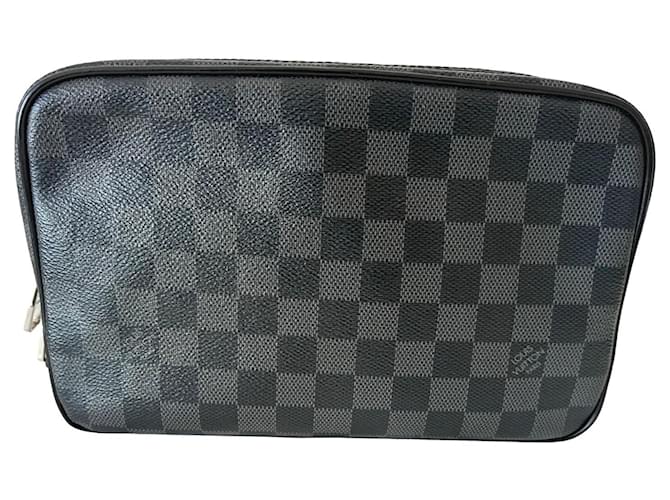Louis Vuitton Toiletry bag GM Damier ebene Leather  ref.1260300