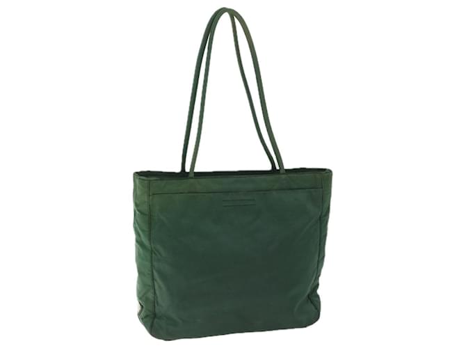 Prada Tote Bag Nylon Green Auth 66807 Verde  ref.1260465