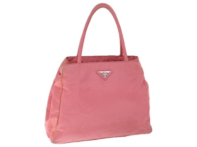 PRADA Tote Bag Nylon Pink Auth 66803  ref.1260473