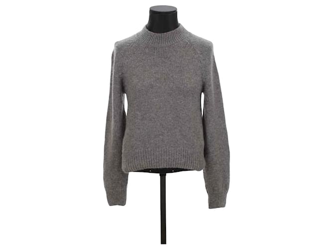 Anine Bing Wollpullover Grau Wolle  ref.1260546