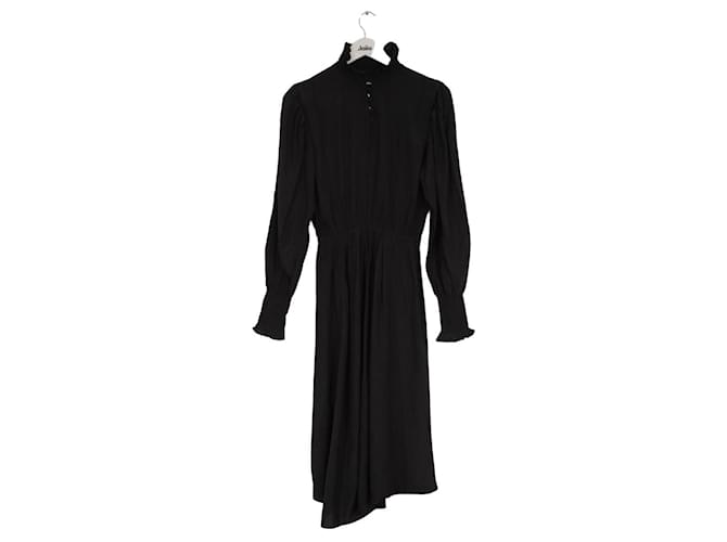 Isabel Marant Etoile Black dress Viscose  ref.1260547