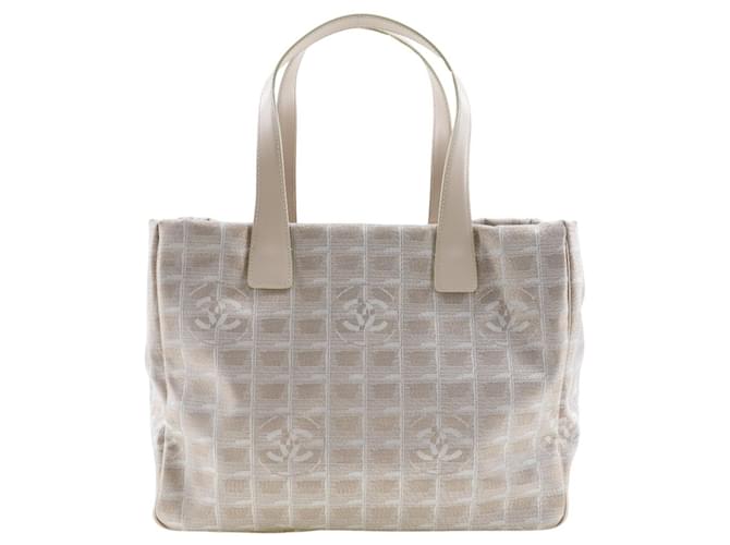 Chanel Travel line Toile Rose  ref.1260666