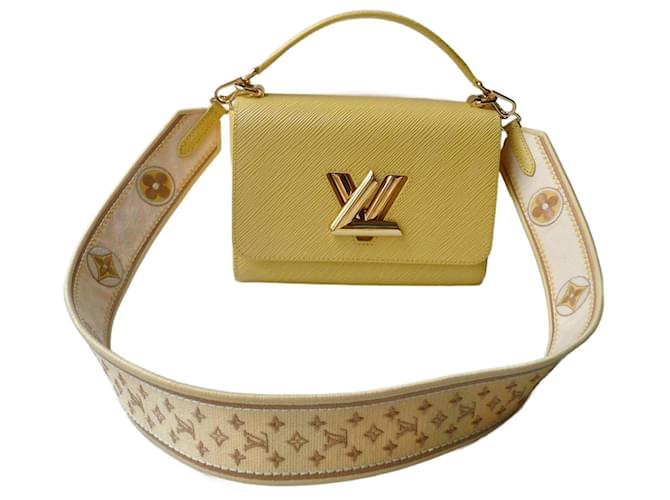 LOUIS VUITTON Twist yellow leather very good condition M22038 Sold out  ref.1260742