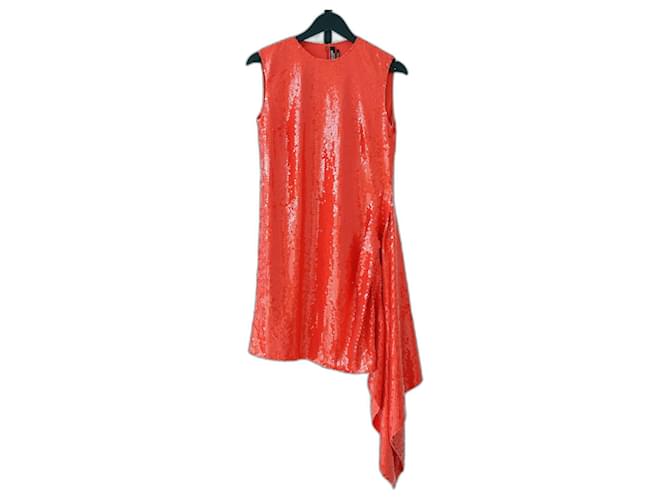 Calvin Klein 205W39NYC by Raf Simons Red Silk Polyester  ref.1260743