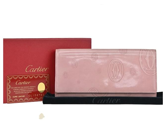 cartier Pink Patent leather  ref.1260800