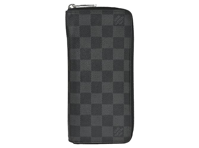 Louis Vuitton Zippy Wallet Black Cloth  ref.1260803
