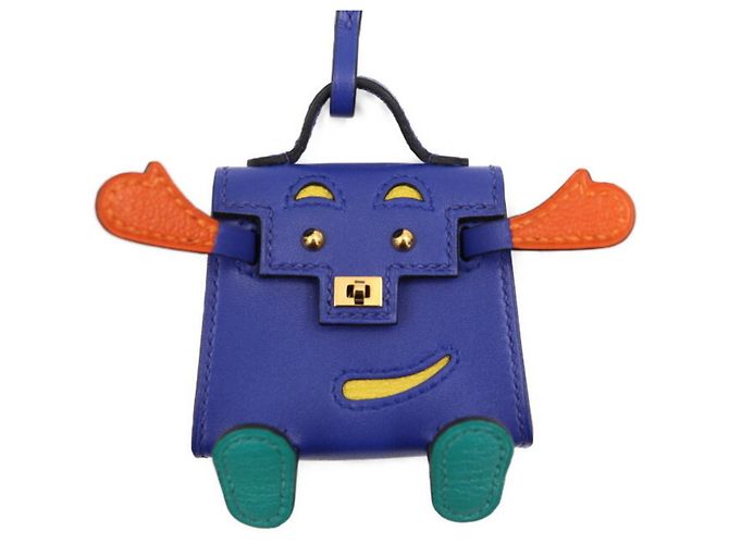 Hermès Dolly Blu Pelle