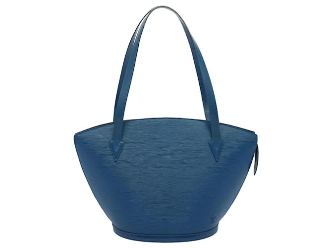 Louis Vuitton Saint Jacques Blue Leather  ref.1260923