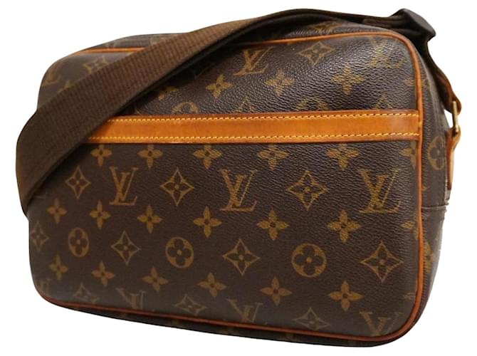 Louis Vuitton Reporter PM Toile Marron  ref.1260974