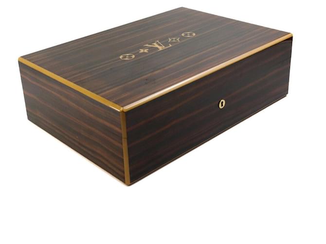 Louis Vuitton Cigar Box Brown Wood  ref.1261146
