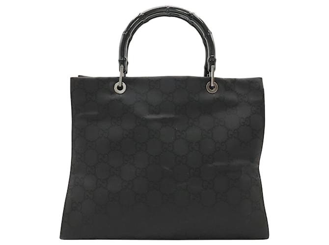 Gucci Bamboo Synthétique Noir  ref.1261151