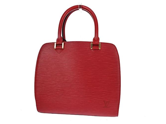 Louis Vuitton Pont Neuf Red Leather  ref.1261159
