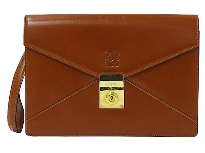 Loewe -- Brown Leather  ref.1261197