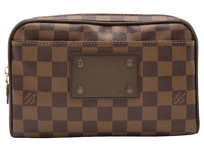 Louis Vuitton Brooklyn Brown Cloth  ref.1261200