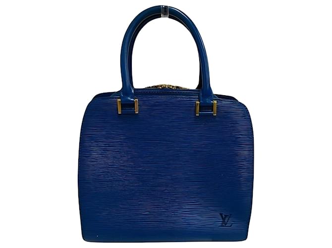Louis Vuitton Pont Neuf Blue Leather  ref.1261383