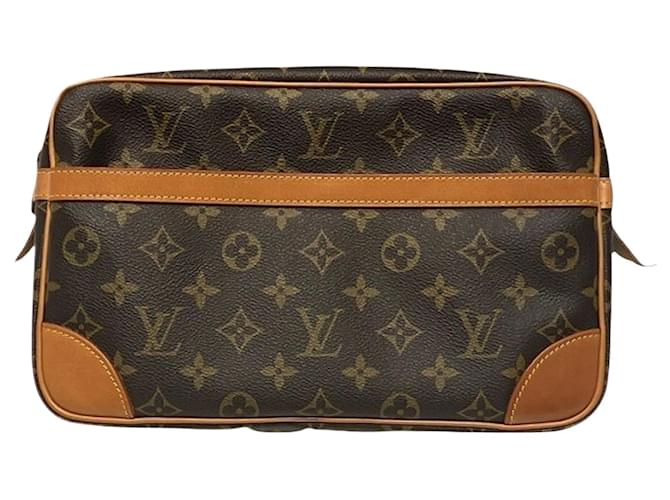 Louis Vuitton Compiegne 28 Brown Cloth  ref.1261570