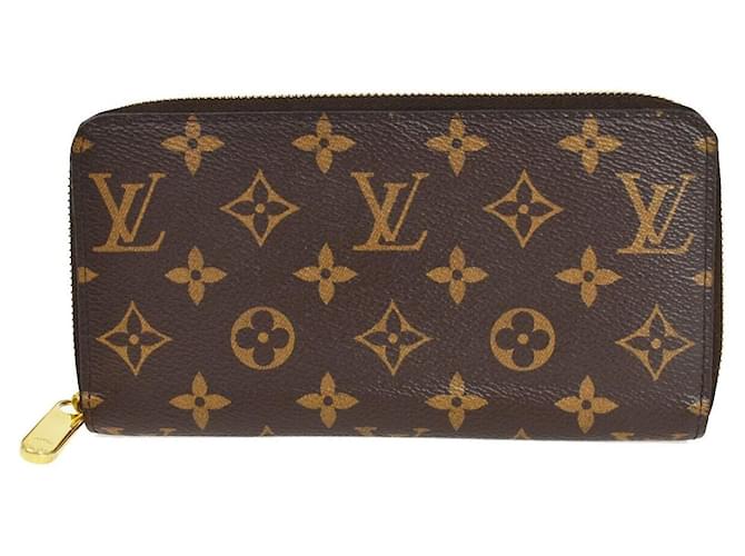 Louis Vuitton Zippy Wallet Toile Marron  ref.1261598