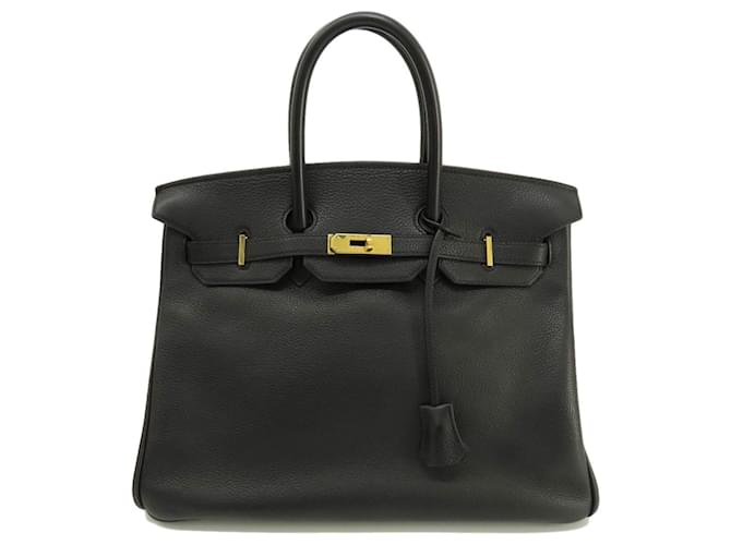 Hermès Birkin 35 Black Leather  ref.1261620
