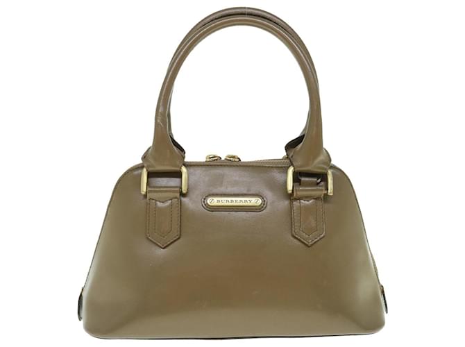 BURBERRY Brown Leather  ref.1261680