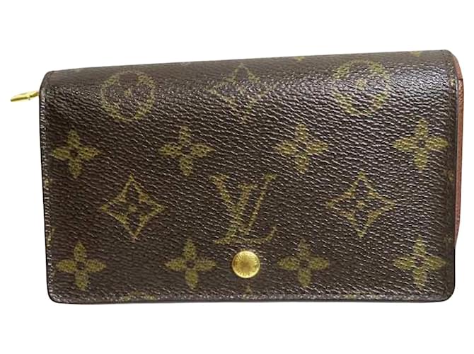 Louis Vuitton Trésor Brown Cloth  ref.1261696