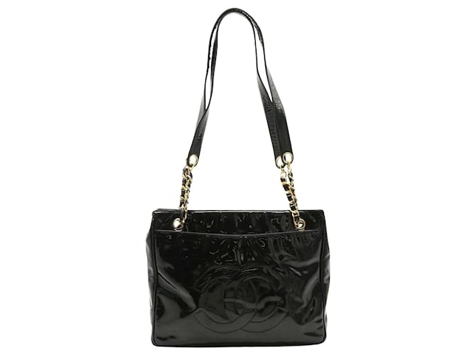 Chanel PST (Petite Shopping Tote) Black Leather  ref.1261824