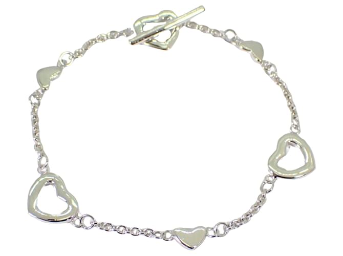 Tiffany & Co Heart Silvery Silver  ref.1261918