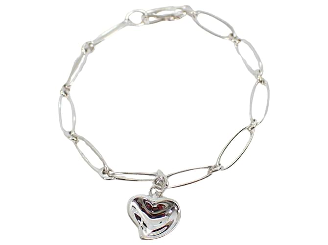 Tiffany & Co Full heart Silvery Silver  ref.1261984