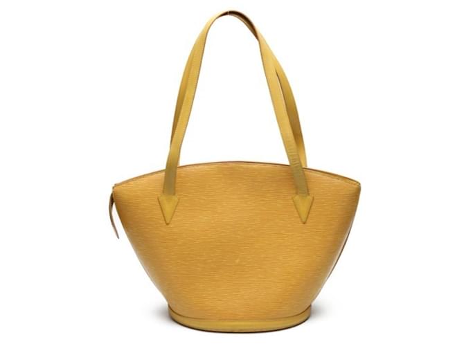 Louis Vuitton Saint Jacques Yellow Leather  ref.1262008