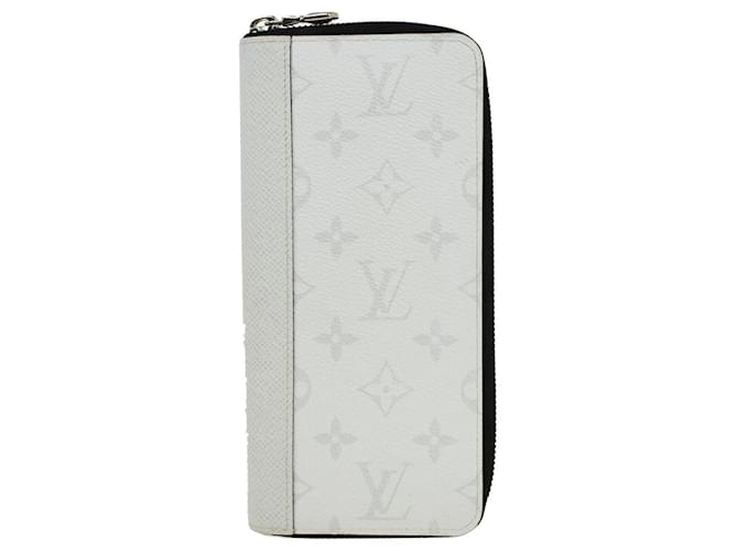 Louis Vuitton Zippy Wallet Vertical White Leather  ref.1262013