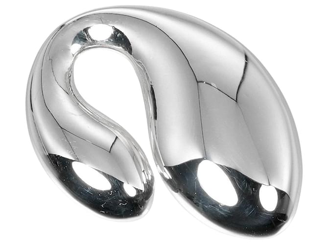 Tiffany & Co Double Teardrop Silvery Silver  ref.1262017