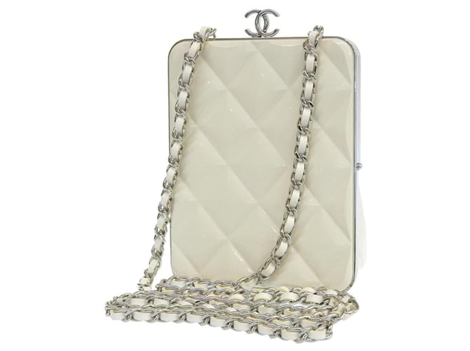 Chanel White Leather  ref.1262023