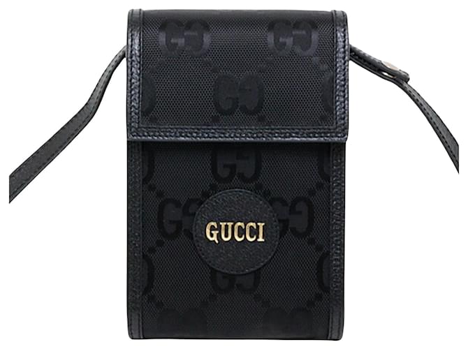 Gucci Negro Lienzo  ref.1262084