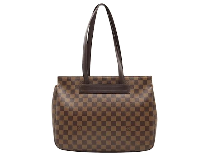Louis Vuitton Parioli Brown Cloth  ref.1262086