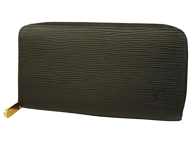Louis Vuitton Zippy Black Leather  ref.1262137