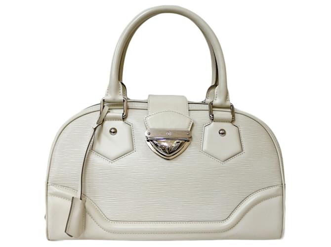 Louis Vuitton Montaigne White Leather  ref.1262142