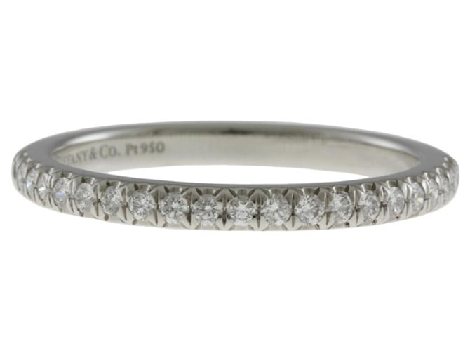 Tiffany & Co Eternity Ring Silvery Platinum  ref.1262160